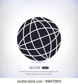  Globe earth icon