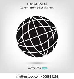  Globe earth icon