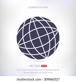  Globe earth icon