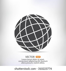  Globe earth icon