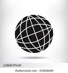  Globe earth icon