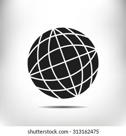  Globe earth icon