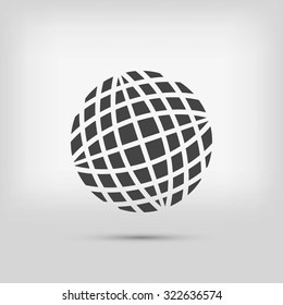 Globe earth icon