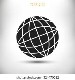  Globe earth icon