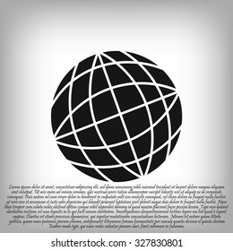  Globe earth icon
