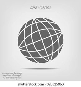  Globe earth icon