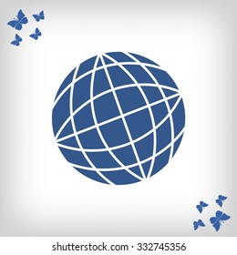  Globe earth icon