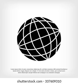  Globe earth icon