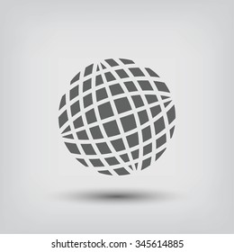 Globe earth icon