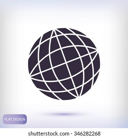  Globe earth icon