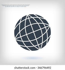  Globe earth icon