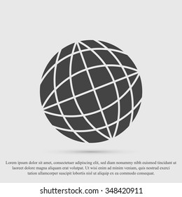  Globe earth icon