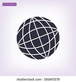  Globe earth icon