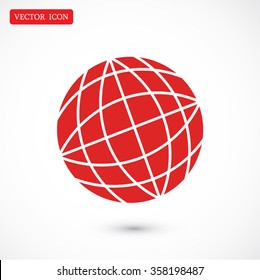  Globe earth icon