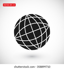  Globe earth icon