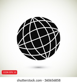 Globe earth icon