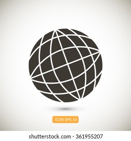  Globe earth icon
