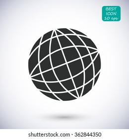  Globe earth icon