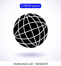  Globe earth icon