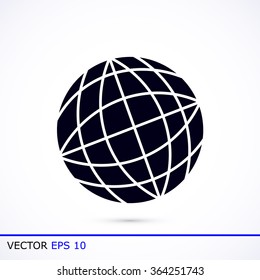  Globe earth icon