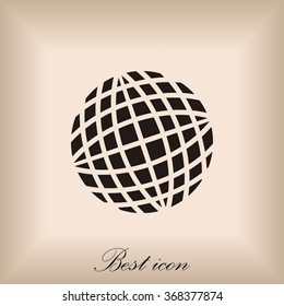 Globe earth icon