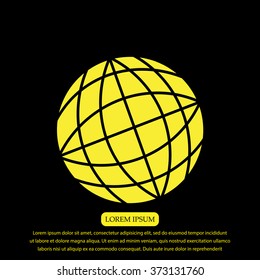  Globe earth icon