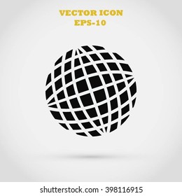 Globe earth icon