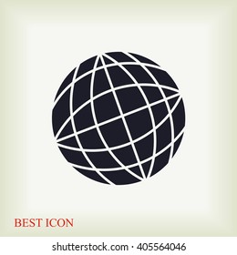  Globe earth icon