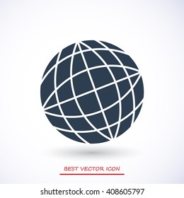  Globe earth icon