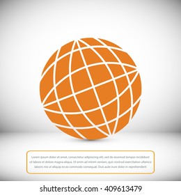  Globe earth icon