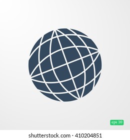  Globe earth icon