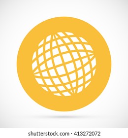Globe earth icon