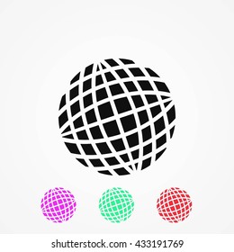 Globe earth icon