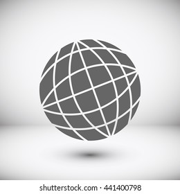  Globe earth icon