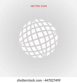Globe earth icon