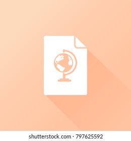 globe earth icon