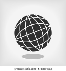 Globe earth icon, vector best flat icon, EPS