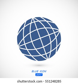 Globe earth icon, vector best flat icon, EPS