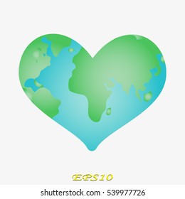 globe, earth, icon, vector illustration EPS 10