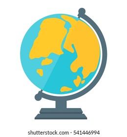 Globe earth icon vector illustration.