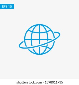 Globe earth icon. World icon