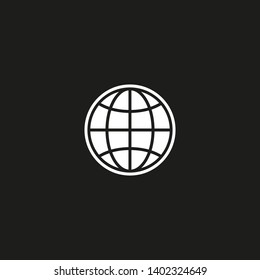 Globe earth icon. World icon