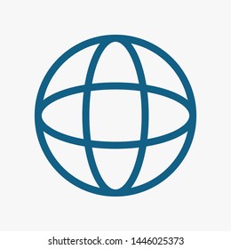 Globe earth icon. World icon