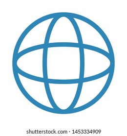 Globe earth icon. World icon