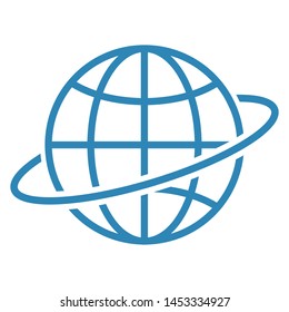 Globe earth icon. World icon