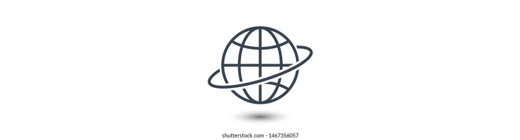 Globe earth icon. World icon