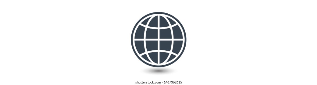 Globe earth icon. World icon