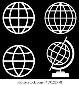 Globe Earth Icons