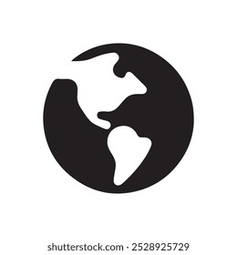 globe earth nature icon vector illustration template design