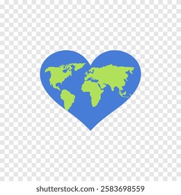 Globe earth vector icon. Illustration.